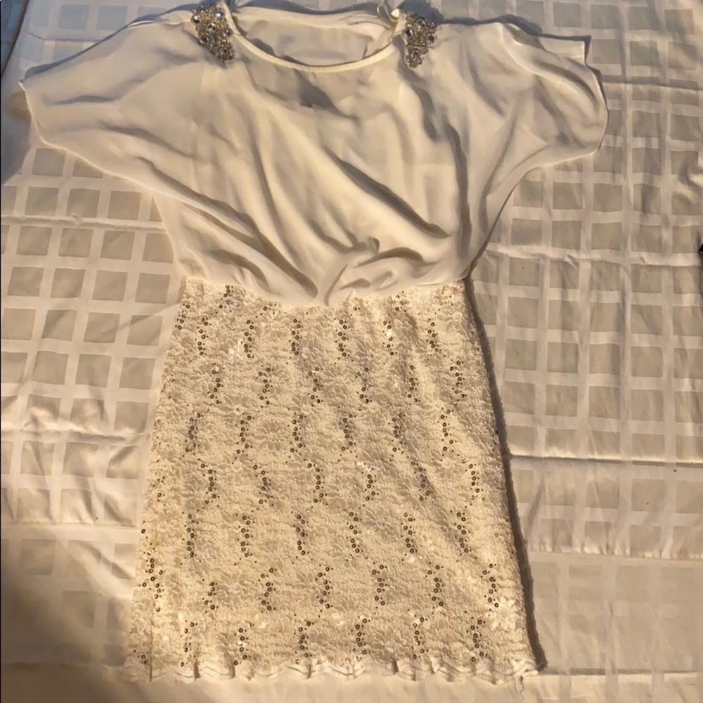 White dress